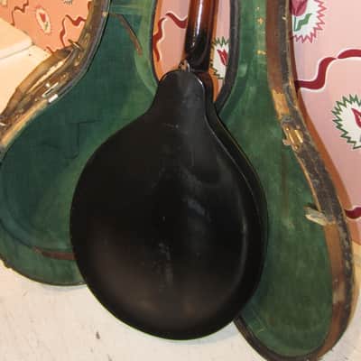 Gibson Style A Mandolin 1920s Black w/ Original Case image 9