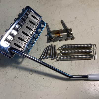 Wilkinson 5+1 57mm 2 7/32" Fender Strat Stratocaster Bridge Trem Steel Block image 1