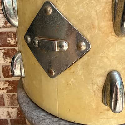 Slingerland 13 x 9 Tom 1967? - White Marine Pearl image 7