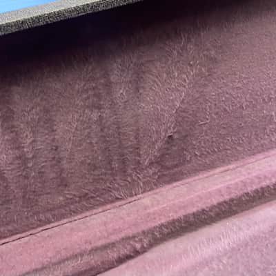 Unmarked Vintage Bass Case - Peculiar/Narrow Shape image 5