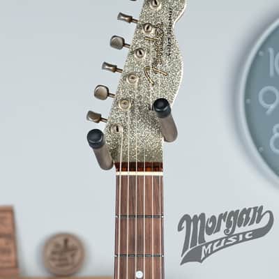 Fender Custom Shop Limited Edition Cunife Telecaster Custom - Aged Silver Sparkle image 3