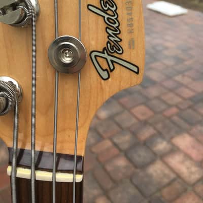 Fender Medium Scale 32 inch MIJ Japanese Precision Bass-1988 -Gig Bag/Original Paperwork image 8