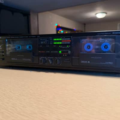 Yamaha Natural Sound Stereo Double Cassette Deck KX-W302U - Clean Serviced Rare! image 3