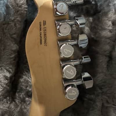 Fender Limited Edition American Elite Thinline Telecaster Quilted Maple Top 2018 - Aged Cherry Burst image 8