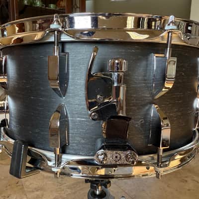 Jenkins-Martin 6.5x14 Fiberglass Snare Drum Solid Shell Black Finish Fibreglass Snare image 4