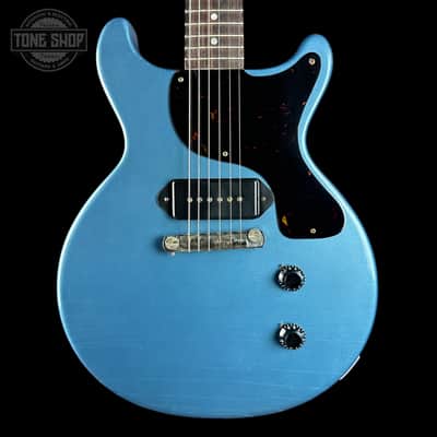 Used 2024 Gibson Custom Shop 1958 Les Paul Jr Double Cut Pelham Blue Murphy Lab Ultra Light Aged w/case TSU25244 image 1