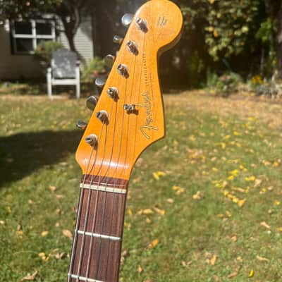 Fender American Vintage Hot Rod ‘62 Stratocaster 2007 - Sherwood Green image 2