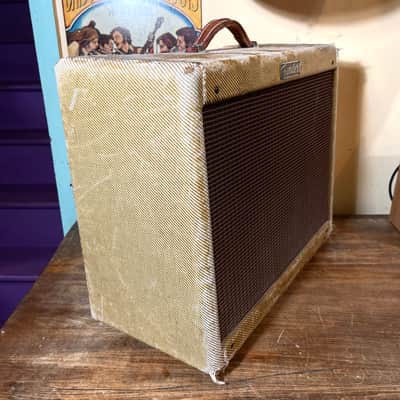 1956 Fender Deluxe 5E3 15w 1x12” Tube Amp (VIDEO! Bill Carruth Repairs, Ready to Go!) image 6