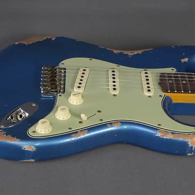 Fender Custom Shop Stratocaster 1964 HREL Lake Placid Blue image 10