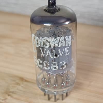 Rare 60's very nice BRIMAR  ecc83 12ax7 UK made Ediswan label very strong fully tested first quality tube as Mullard best tube preamp for Hiwatt Orange, Marshall Vox image 4