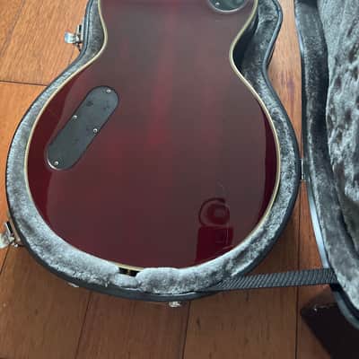 DEMO VIDEO Epiphone Les Paul Custom Prophecy Gibson dirty fingers GX (US customers, tax included in shipping cost)  2009 Black Cherry image 6