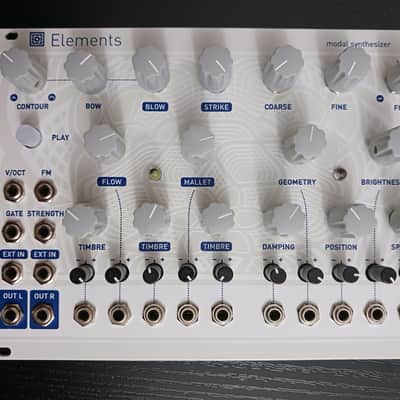 Mutable Instruments DIY Elements clone - White Magpie Panel image 1