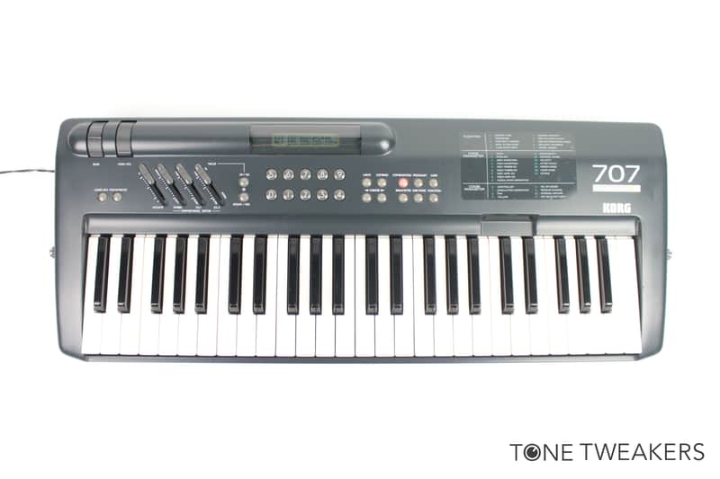 KORG 707 fm synthesizer keyboard midi VINTAGE SYNTH DEALER image 1