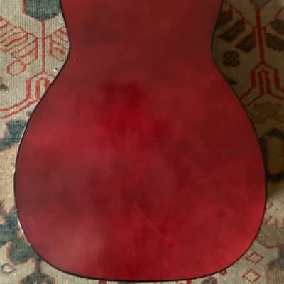 Vintage 1960s-70s 319 Harmony Atomic Logo Parlor Guitar OM Minty PLAYER ! image 2