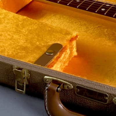 LEFTY! Fender American Vintage 64 Reissue 2012 NOS Relic Classic Sunburst Tele Nitro Made in USA 7.2 Lb G&G HSC Rare image 7