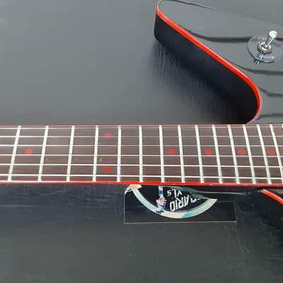 Vintage 1980's Hohner Professional EX Devil Explorer Electric Guitar w/ Original Case! image 6