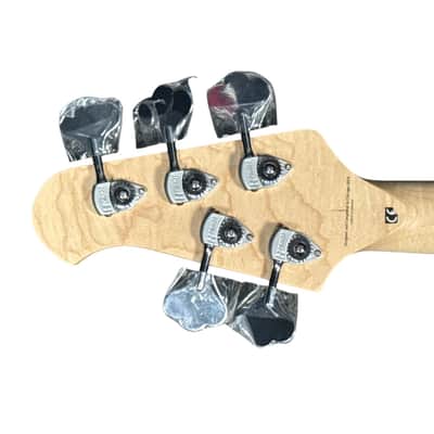 Lakland Skyline Darryl Jones 5 Jazz Natural/Maple/Black Blocks *IN STOCK** image 9