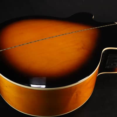 Epiphone J-200 EC Studio (Solid Top; Fishman Presys) Vintage Sunburst 180 image 5