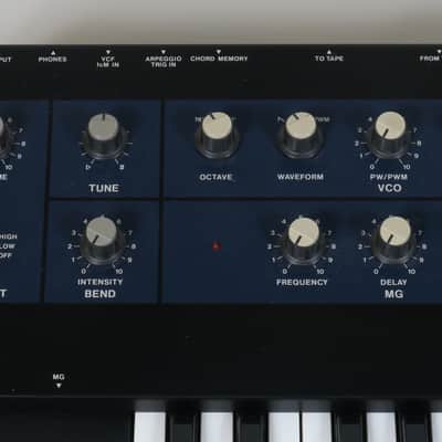 Korg PolySix polyphonic programmable synthesizer + CHD MIDI in + new battery image 12