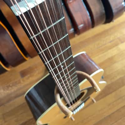 yamaha fg-420-12 12 string acoustic guitar with new set of strings image 3