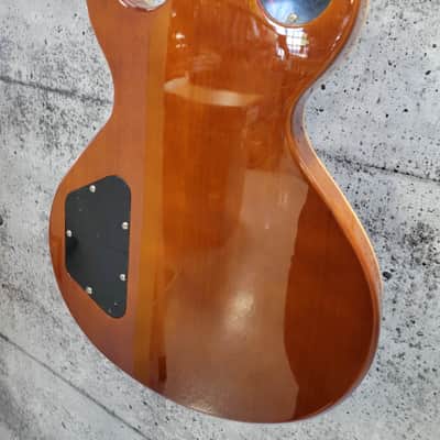 DBZ Diamond Guitars Bolero Flame Top 2010's - Amber Cherry Burst image 8