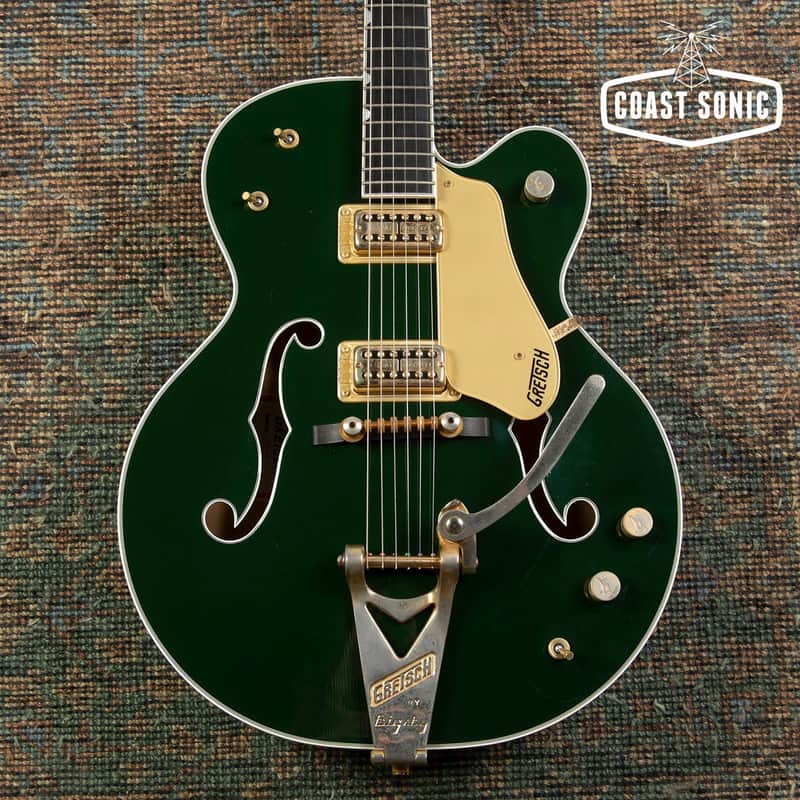 2014 Gretsch G6196T Country Club Cadillac Green made in Japan w/case image 1