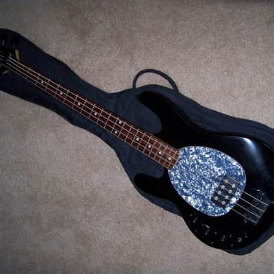 OLP STINGRAY BLACK LEFTY LEFT HANDED BASS LIC. BY ERNIE BALL image 1