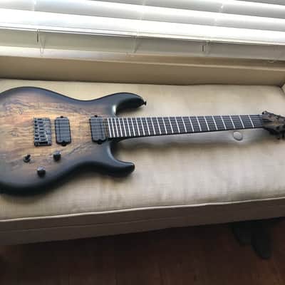 Kiesel/Carvin DC700 2013 Spalted Maple/Black image 2