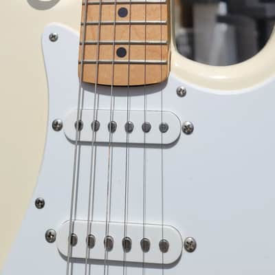 Fender Stratocaster MIM Squier Series 1995 - Blonde W/CASE VG+ image 4