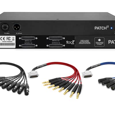 Flock Audio PATCH LT Patchbay | 4 Custom 12ft. Mogami DB25 Cables image 1