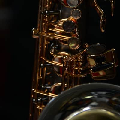 Sax Dakota SDTXG-606 2020-2024 Silver and Gold Plated, Lacquered, Black Onyx image 11