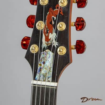 1998-2000 Harvey Leach Dragon, Mahogany/Maple/TW Doyle Pickups image 20