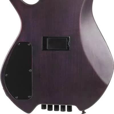 Cort SPACE5SDG Artisan Series Space 5 Bass Guitar (5 String). Star Dust Green image 2
