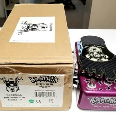 used Snarling Dogs Bootzilla Bootsy Collins Signature Bass Wah with Fuzz, Mint Condition with Box! image 1