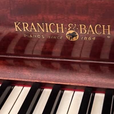 Kranich & Bach - six foot baby grand mahogany 1920-1930 - Mahogany image 3