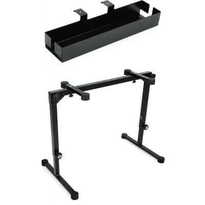K&M Omega Pro Keyboard Stand 18820 with Cable Organizer image 2