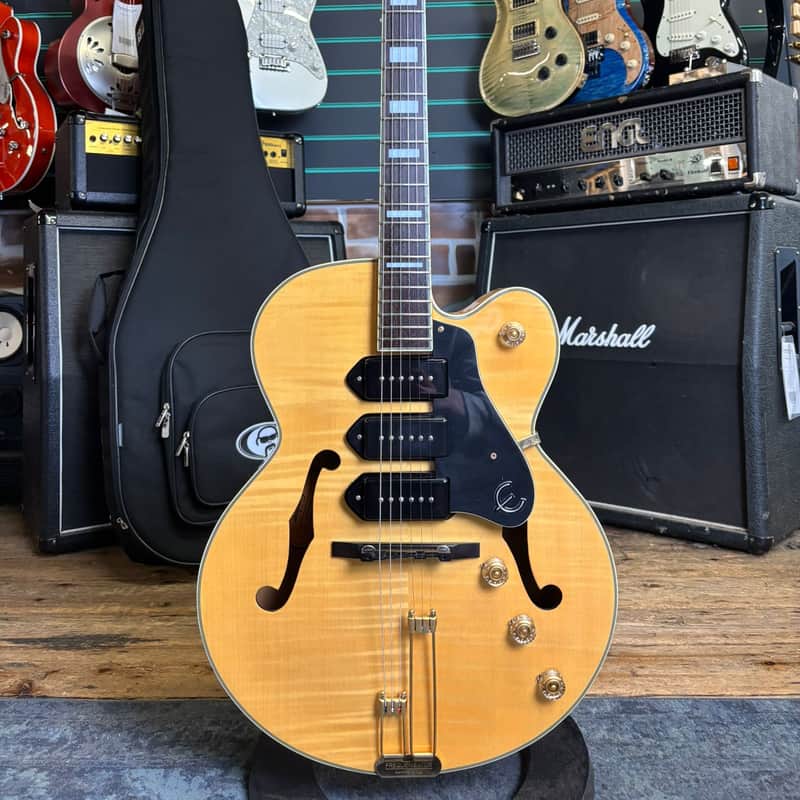 2004 Epiphone Zephyr Blues Deluxe Natural