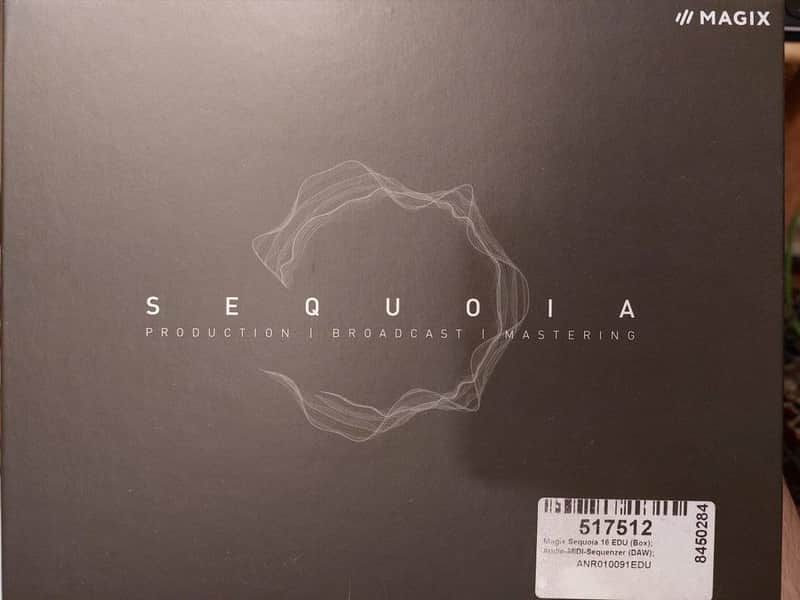 Magix Sequoia 16 DAW Software (box with  USB Dongle) 2022 image 1
