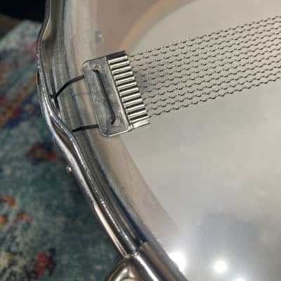 Slingerland - 7x14" No. 157 Snare Drum 1950's - Blue Duco, 8 Lugs, 3-Point, Calf Head (JL Sling #59) image 17