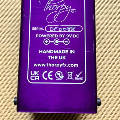 (Garland, TX) ThorpyFX The Dane MKII Peter Honore Signature Overdrive / Boost 2023 - Present - Black / Purple image 6