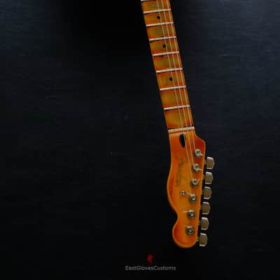 Fender Telecaster FSR Special Edition Deluxe Ash Seafoam Green over Butterscotch Heavy Aged Relic image 8