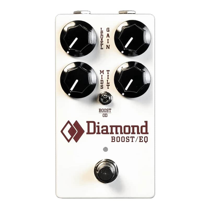 Diamond Boost-EQ Guitar Boost/Equalizer & Light Overdrive Pedal image 1