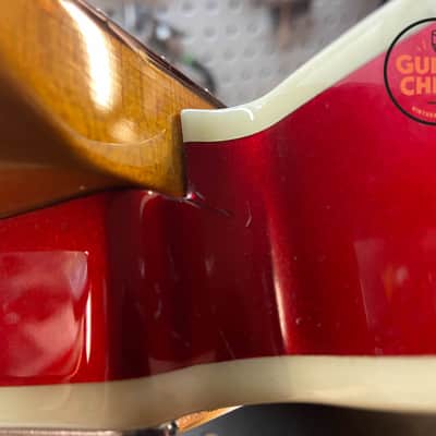 2007 Fender Japan TL62B ’62 Reissue Telecaster Custom Bigsby – Candy Apple Red image 16