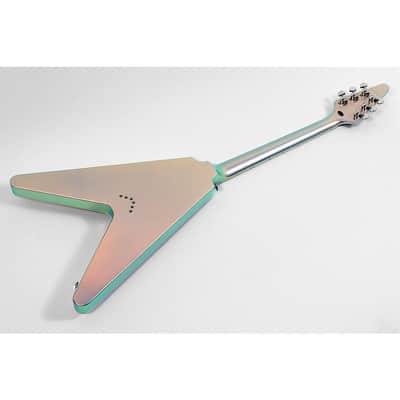 Epiphone Futura Flying V Custom Electric Guitar - Regular Quicksilver Shift image 2
