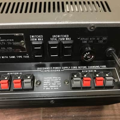 Vintage Sansui AU 6600 Stereo Amplifier image 15