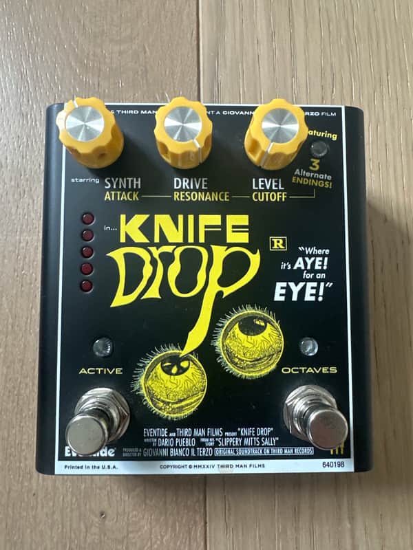 Eventide Third Man Hardware Knife Drop Limited Edition - Reverb Exclusive 2024 - Yellow image 1