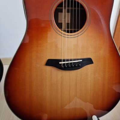 Furch Green Master's Choice Dc-SR SPE Sitka Spruce/Indian Rosewood Dreadnought Cutaway with LR Baggs Stagepro Element, Sunburst image 5