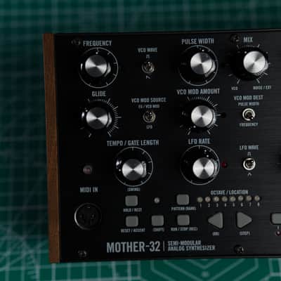 Moog Mother-32 Tabletop / Eurorack Semi-Modular Synthesizer 2015 - Present - Black image 3