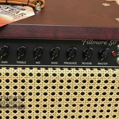 Mesa Boogie Fillmore 50 Combo - Wine Taurus w/ Wicker Grille image 4