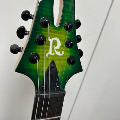 BC Rich Andy James Signature Assassin 6 Electric Guitar - Trans Green image 3